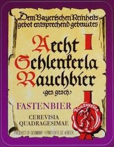 Aecht Schlenkerla Fastenbier 2024 - Schlenkerla - Smoked Lentbeer, 5.9%, 500ml Bottle