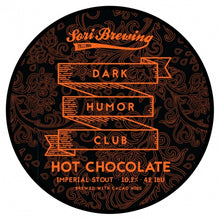Load image into Gallery viewer, Dark Humour Club: Hot Chocolate - Sori Brewing - Chocolate Imperial Stout, 10.2%, 330ml Bottle
