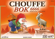 Load image into Gallery viewer, Chouffe Bok 6666 - Brasserie d&#39;Achouffe - Belgian Dark Beer, 6.66%, 330ml Bottle
