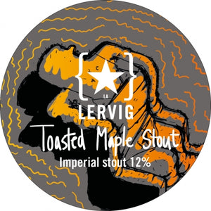 Toasted Maple Stout - Lervig Bryggeri - Toasted Maple Stout, 12%, 330ml Can