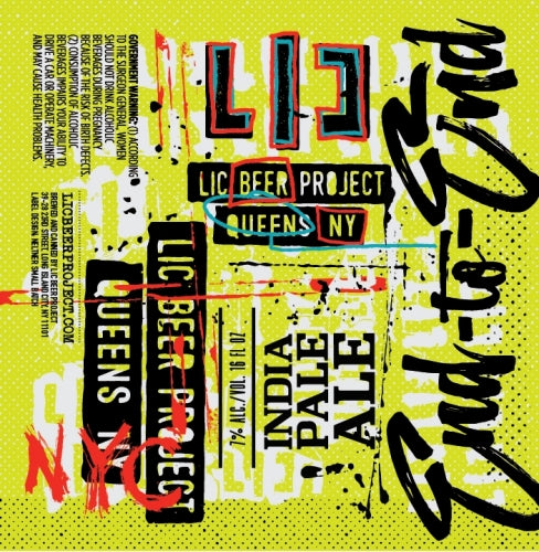 End To End - LIC Beer Project - IPA, 7%, 473ml