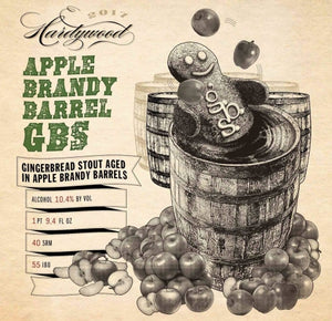 Apple Brandy Barrel GBS - Hardywood - Apple Brandy Barrel Aged Gingerbread Imperial Stout, 11.9%, 750ml Sharing Beer Bottle