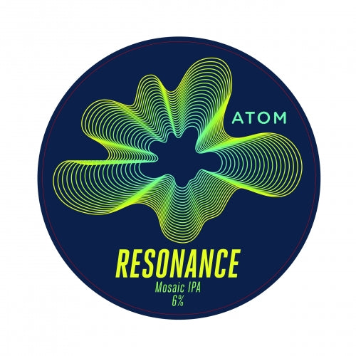 Resonance - Atom Brewing Co - Mosaic IPA, 6%, 440ml