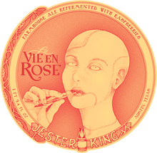 Load image into Gallery viewer, La Vie En Rose - Jester King - Farmhouse Ale Refermented with Raspberries, 5.7%, 750ml Sharing Bottles
