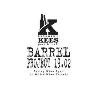 Barrel Project 19.02 - Brouwerij Kees - White Wine Barrel Aged Barley Wine, 11.2%, 330ml