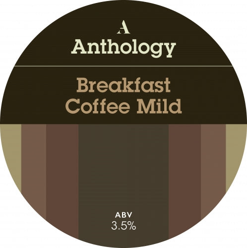 Breakfast Coffee Mild - Anthology Brew Co - Coffee Mild, 3.6%, 5 Litre Mini Cask