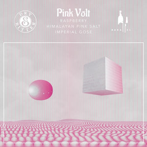 Pink Volt - Dry & Bitter - Raspberry & Pink Salt Gose, 7%, 440ml Can