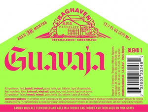 Guavaja - Mikkeller Baghaven - Oak Foeder Aged Pink Guava Danish Wild Ale, 7.2%, 375ml Bottle
