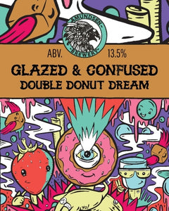 Glazed & Confused - Amundsen Brewery - Double Donut Dream Imperial Stout, 13.5%, 440ml