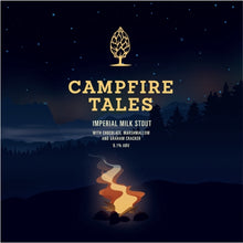 Load image into Gallery viewer, Campfire Tales - Beer Tree Brew - Chocolate, Marshmallow &amp; Graham Cracker Imperial Milk Stout, 9.1%, 473ml Can
