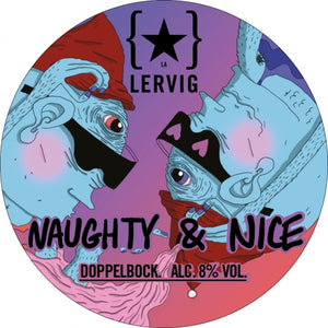Naughty & Nice - Lervig Bryggeri - Doppelbock, 8%, 330ml Bottle