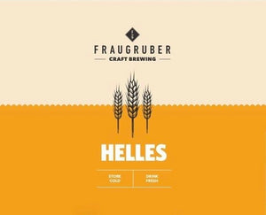 Helles - Frau Gruber - Helles Lager, 4.8%, 440ml Can