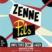 Load image into Gallery viewer, Zenne Pils - Brasserie de la Senne - Belgian Lager, 4.9%, 330ml Bottle
