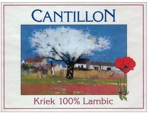 Kriek 100% Lambic Bio - Brasserie Cantillon - Belgian Cherry Lambic, 6%, 750ml Sharing Bottle