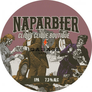 Clique Clique Boutique - Naparbier X Garage Beer Co - IPA, 7.3%, 440ml
