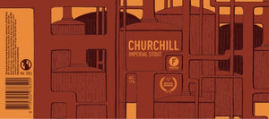 Churchill - Brouwerij Frontaal - Imperial Stout, 11%, 330ml Can