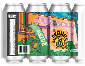 Our Sour #3: Oside - Barrier Brewing Co - Botanicals, Lime, Cucumber and Mint Sour, 5.7%, 473ml