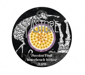 Passionfruit Waterbeach Weisse - Pastore Brewing - Passionfruit Berliner Weisse, 3.9%, 440ml Can