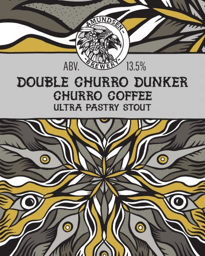 Double Churro Dunker - Amundsen Brewery - Churro Coffee Ultra Pastry Stout, 13.5%, 440ml