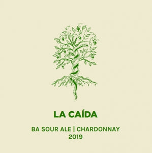 La Caída 2019 - Pomona Island - Chardonnay Barrel Aged Sour Ale, 7%, 750ml Sharing Beer Bottle