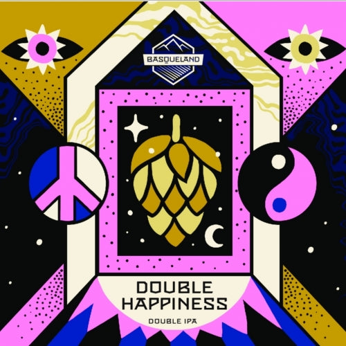 Double Happiness - Basqueland Brewing Co - DIPA, 7.8%, 440ml Can