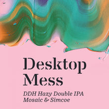 Load image into Gallery viewer, Desktop Mess - Maltgarden - DDH Hazy DIPA Mosaic &amp; Simcoe, 7.1%, 500ml Can
