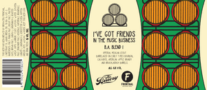 I've Got Friends In The Music Business Blend 1 - Brouwerij Frontaal X The Bruery - Barrel Aged Mexican Imperial Stout, 14%, 330ml Can