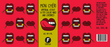 Load image into Gallery viewer, Mon Chéri - Brouwerij Frontaal - Imperial Stout w/ Cacao Nibs &amp; Cherries, 11%, 330ml Can
