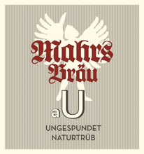 Load image into Gallery viewer, aU Ungespundet Naturtrüb - Mahr&#39;s Bräu - Kellerbier, 5.2%, 500ml Bottle

