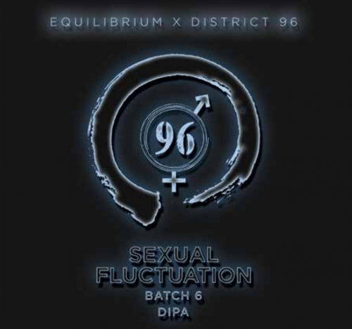 Sexual Fluctuation Batch 6 - Equilibrium Brewery X District 96 Beer Factory - DIPA, 8%, 473ml Can