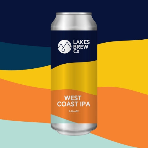 West Coast IPA - Lakes Brew Co - West Coast IPA, 5.6%, 440ml Can