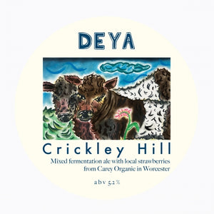 Crickley Hill - Deya Brewing - Mixed Fermentation Ale with Strawberries, 5.2%, 750ml Sharing Bottle