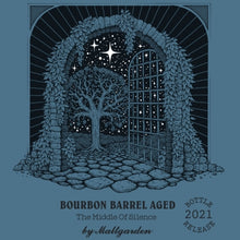 Load image into Gallery viewer, 2021 BA The Middle Of Silence Gate No.4 - Maltgarden - Bourbon Barrel Aged Peanut Butter &amp; Coffee Imperial Stout, 10.5%, 500ml Bottle
