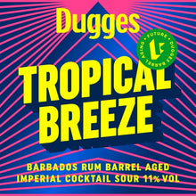 Load image into Gallery viewer, Tropical Breeze - Dugges Bryggeri - Barbados Rum Barrel Aged Imperial Cocktail Sour, 11%, 330ml Can
