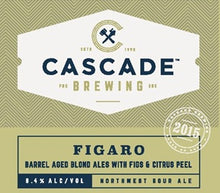 Load image into Gallery viewer, Figaro - Cascade Brewing - Barrel Aged Blond Ales with Figs &amp; Citrus Peel, 8.4%, 750ml Sharing Bottles
