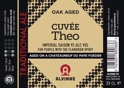 Cuvée Theo - Brouwerij Alvinne - Chateauneuf Du Pape Foeder Aged Imper –  Raynville Superstore