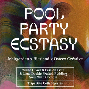 Pool Party Fantasy - Maltgarden - White Guava & Passionfruit & Lime Pastry Sour with Coconut, 5.5%, 500ml Can