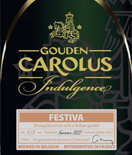 Load image into Gallery viewer, Indulgence Festiva Summer 2022 - Brouwerij Het Anker - Belgian Golden Blonde Ale, 9.3%, 750ml Sharing Bottle
