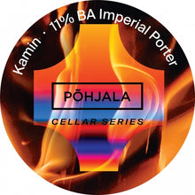 Load image into Gallery viewer, Kamin - Põhjala Brewery - Cognac, Sherry, &amp; Islay Whisky BA Imperial Porter, 11%, 330ml Bottle
