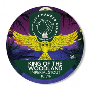 King Of The Woodland - Left Hand Giant - Imperial Stout with Pistachio And Honeycomb, 10.5%, 440ml Can