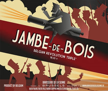 Load image into Gallery viewer, Jambe de Bois - Brasserie de la Senne - Belgian Revolution Triple, 8%, 330ml Bottle
