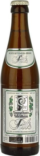Pils - Augustiner Bräu - Pilsner, 5.6%, 330ml Bottle