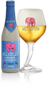 Delirium Tremens Gift Set - Brouwerij Huyghe (Delirium) - Belgian Strong Ale, 8.5%, 4x330ml Bottles & Glass Gift Set