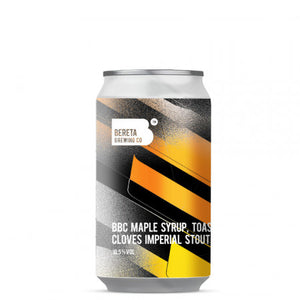 BBC - Bereta Brewing Co - Maple Syrup, Toasted Pecans, Cloves Imperial Stout, 10.5%, 330ml Can