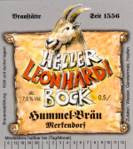 Load image into Gallery viewer, Heller Leonhardi Bock - Brauerei Hummel - Doppelbock, 7.5%, 500ml Bottle
