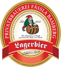 Load image into Gallery viewer, Lager - Privatbrauerei Fässla Bamberg - Lagerbier, 5.5%, 500ml Bottle
