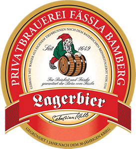 Lager - Privatbrauerei Fässla Bamberg - Lagerbier, 5.5%, 500ml Bottle