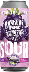 Bonkers For Blackberries Ale - Connecticut Valley Brewing - Blackberry Sour Ale, 5.5%, 473ml Can