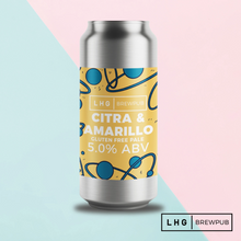 Load image into Gallery viewer, Citra &amp; Amarillo Gluten Free Pale - Left Handed Giant Brewpub - Gluten Free Pale Ale, 5%, 440ml Can
