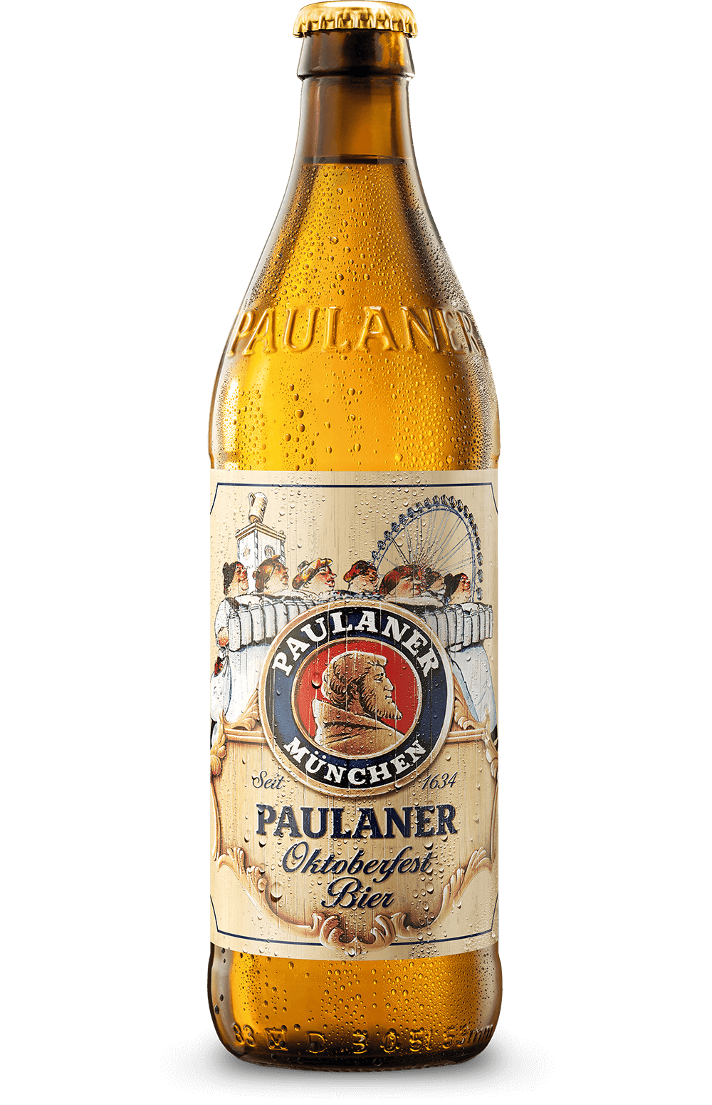 Oktoberfest Bier - Paulaner Munchen - Oktoberfest Bier, 6%, 500ml Bottle